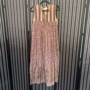 Daughters of India Gauze Cotton Maxi, M